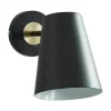 Wandlamp Met Vintage-Stijl Trevis - Ijzer - 14 X 16 X 33 Cm - Zwart