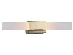 Wandlamp Voor Badkamer Met Ledverlichting Van Metaal - L30 Cm - Goudkleurig - Horsham