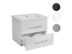 Wastafel + Wastafelmeubel Mcw-D16, Wit