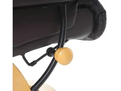 Windsor Xxl Relaxfauteuil Met Kruk, Bruin, Natuurlijk Bruin
