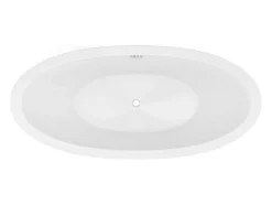 Wit Vrijstaand Designbad - 225 Liter - 170 X 83 X 77 Cm - Alda
