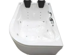 Witte Hottub 170 X 115 Cm Voor 2 Personen 15 Jets Tulip