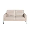 2-Zitsbank In Taupe Rundleer 6137 Angel Cerda