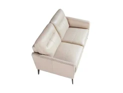 2-Zitsbank In Taupe Rundleer 6137 Angel Cerda