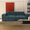 3-Zitsbank Van Eendenblauw Fluweel Inirida
