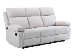 3-Zits-Relaxbank Van Beige Stof Lana