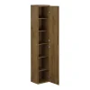 Zwevende Badkamerkast - 6 Legplanken - Lichte Houtlook - Kayla