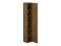 Zwevende Badkamerkast - 6 Legplanken - Lichte Houtlook - Kayla