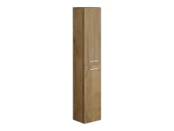 Zwevende Badkamerkast - 6 Legplanken - Lichte Houtlook - Kayla